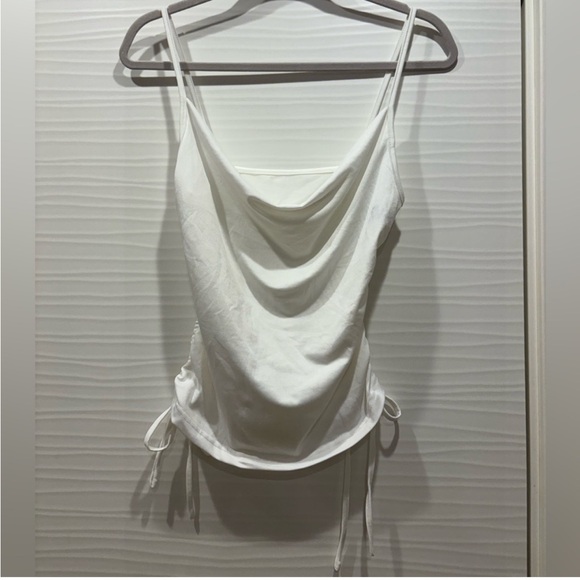 3 Tie-at-sides Camisole Tops - Picture 3 of 4